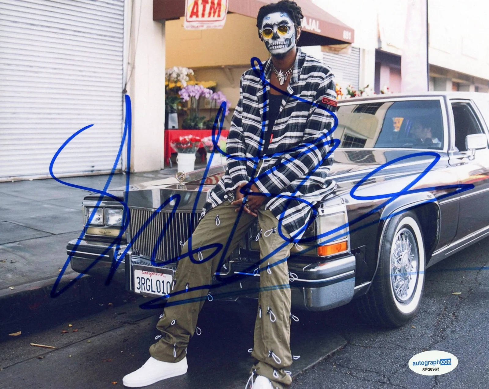 Note Marcato — Note Marcato "Beachbum Limbo" AUTOGRAPH Signed Nasir Dean 8x10 Photo ACOA, изображение 2