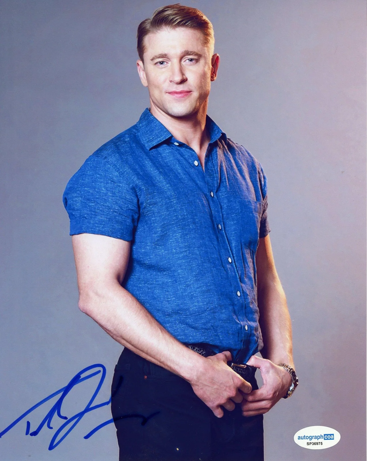 Tyler Jacob Moore — Tyler Jacob Moore "SEAL Team" AUTOGRAPH Signed Autographed 8x10 Photo ACOA, изображение 2
