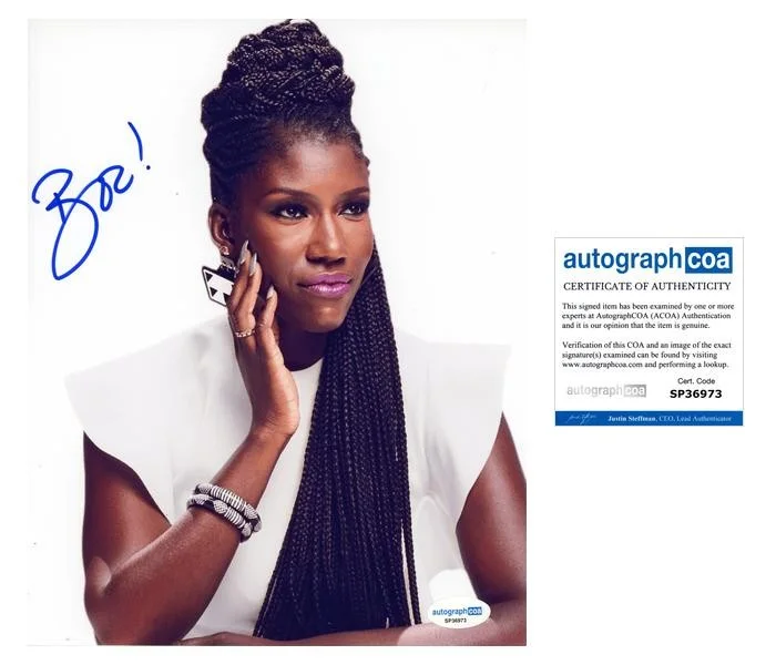 Bozoma Saint John — Bozoma Saint John "Real Housewives of Beverly Hills" SIGNED Boz 8x10 Photo ACOA