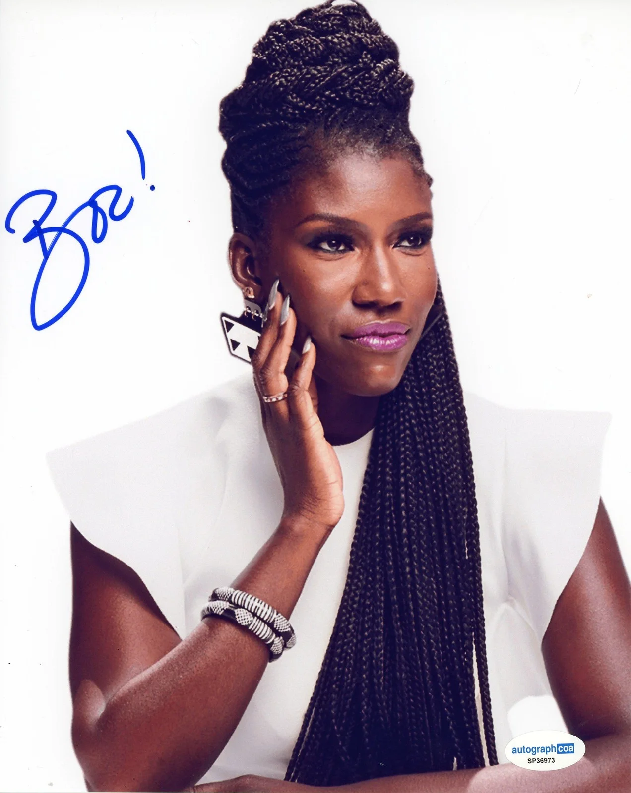 Bozoma Saint John — Bozoma Saint John "Real Housewives of Beverly Hills" SIGNED Boz 8x10 Photo ACOA, изображение 2