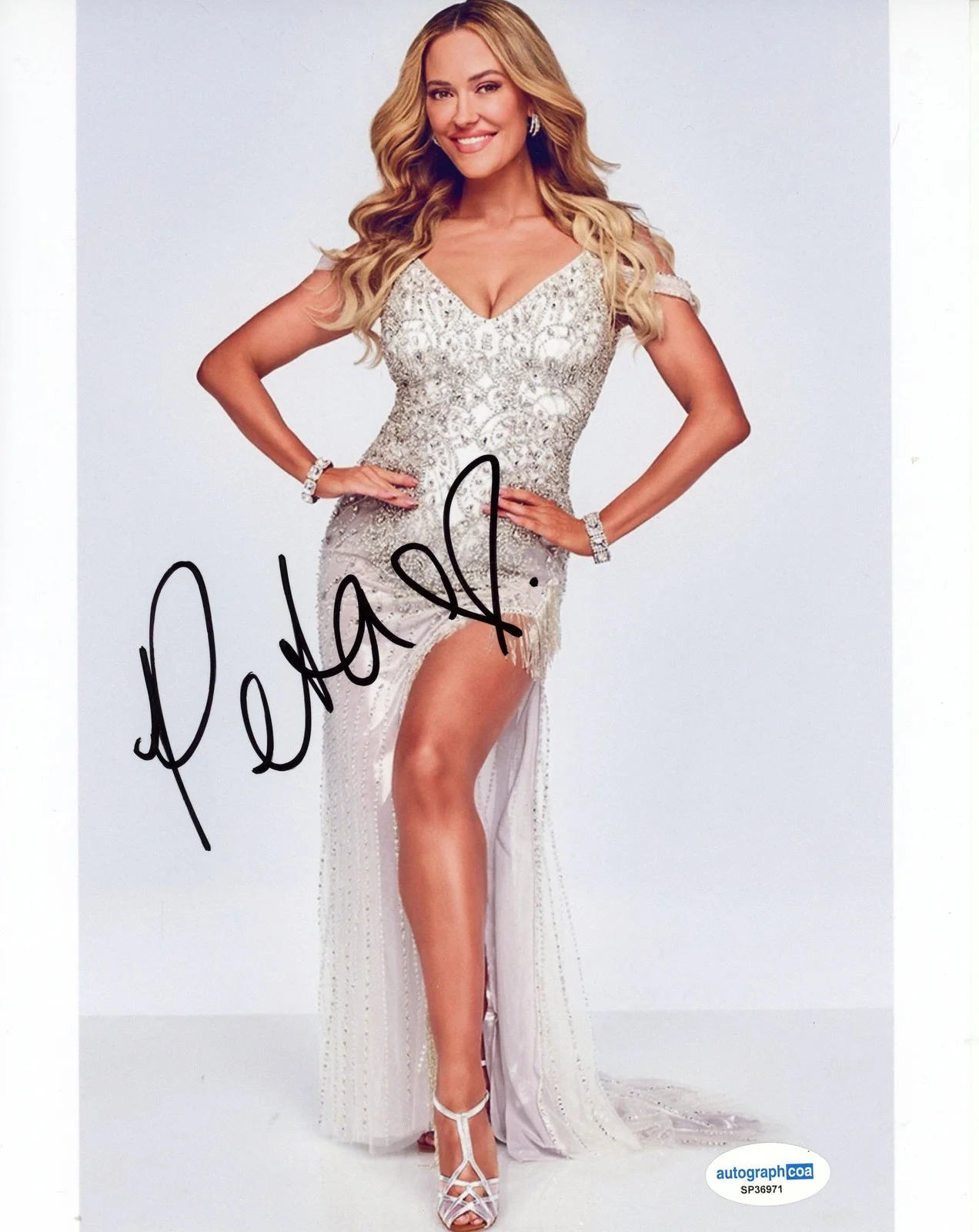 Peta Murgatroyd — Peta Murgatroyd "Dancing with the Stars" AUTOGRAPH Signed 8x10 Photo B ACOA, image 2