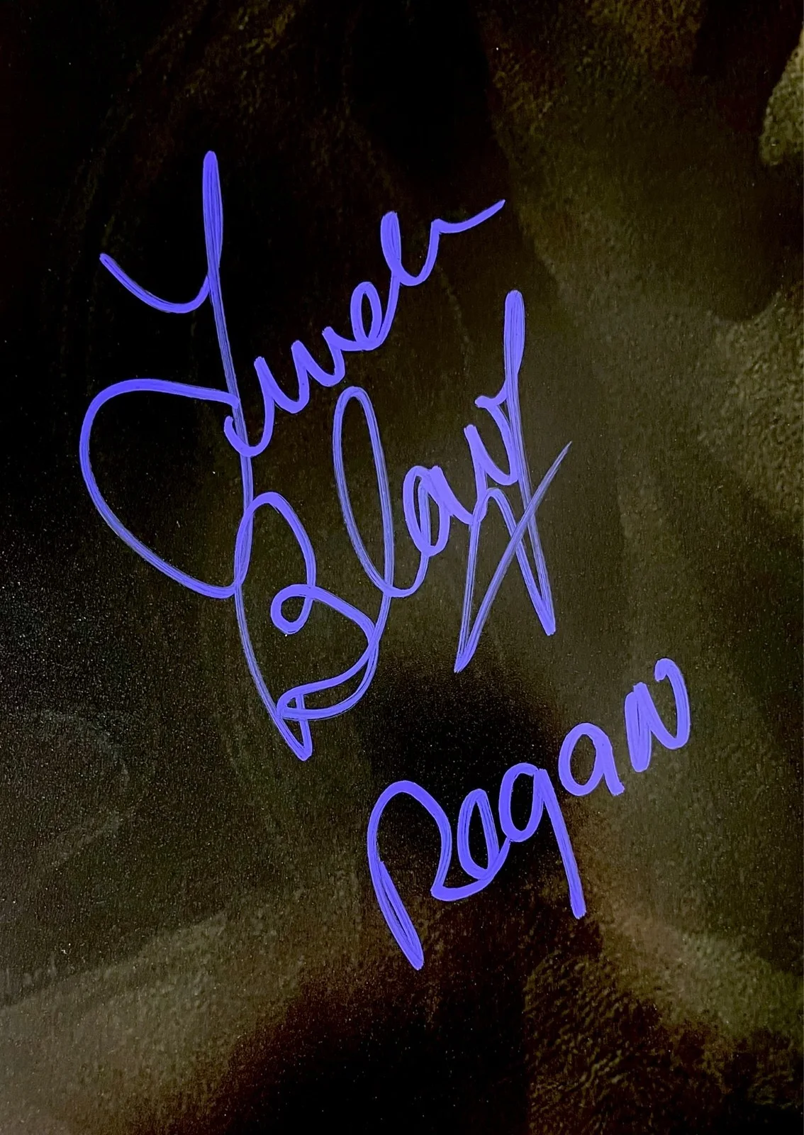 Linda Blair — Linda Blair Signed The Exorcist 11x17 Movie Poster Authentic Autograph JSA COA, image 2