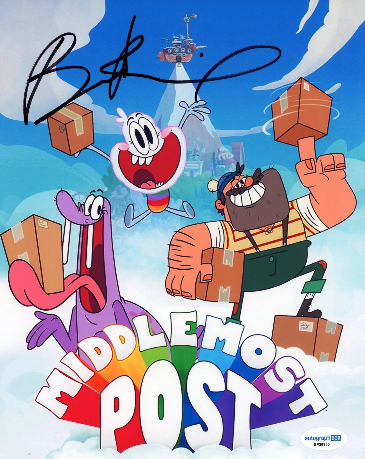 Becky Robinson — Becky Robinson "Middlemost Post" AUTOGRAPH Signed 'Parker J. Cloud' 8x10 Photo B, изображение 2