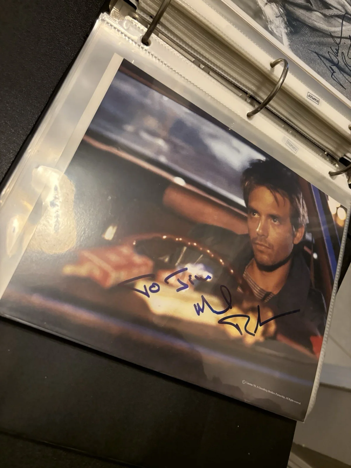 Michael Biehn Signed 8x10 Color Photo - The Terminator (1984), изображение 2