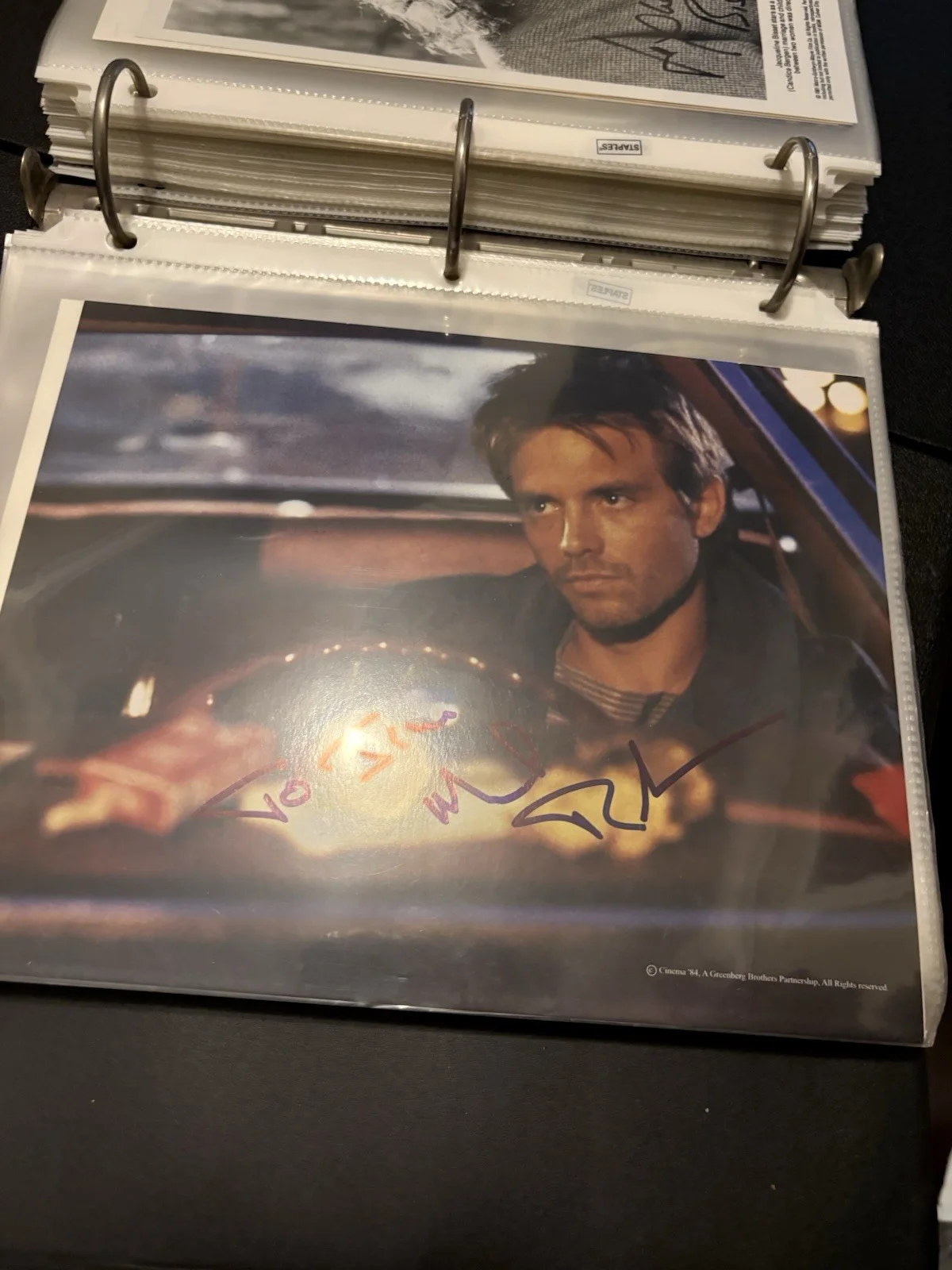 Michael Biehn Signed 8x10 Color Photo - The Terminator (1984), изображение 3
