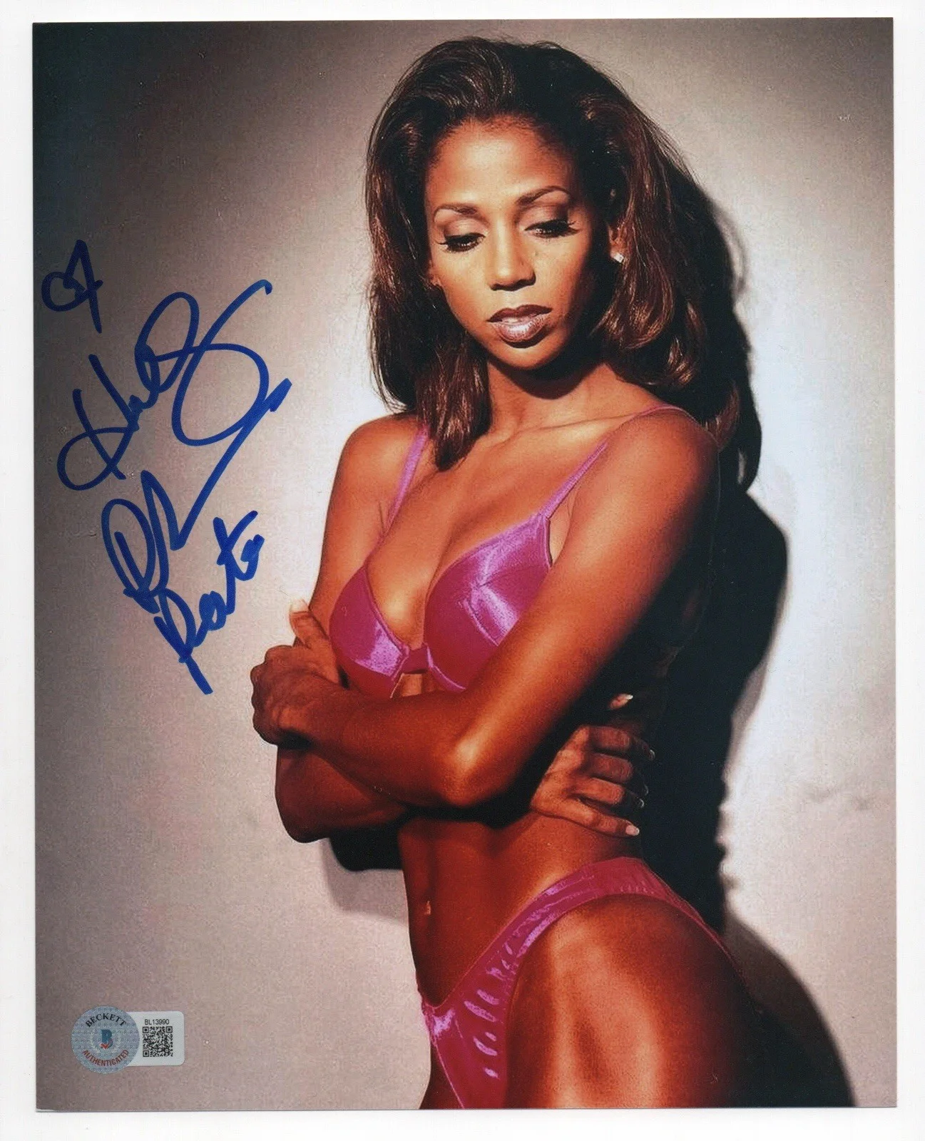 Danielle Fishel — Holly Robinson Peete autographed signed 8x10 photo Beckett BAS COA Sexy Hot 21
