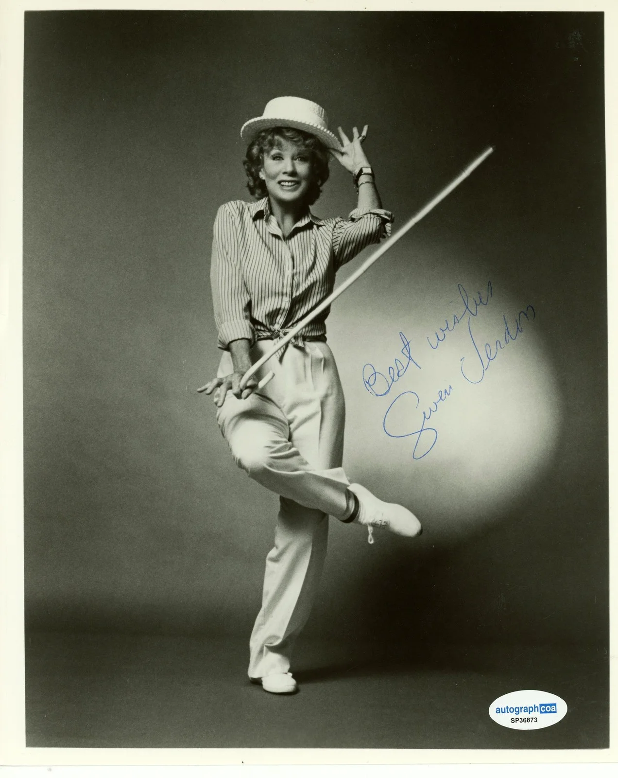 Gwen Verdon — Gwen Verdon "Damn Yankees" AUTOGRAPH Signed Autographed 8x10 Photo ACOA, изображение 2