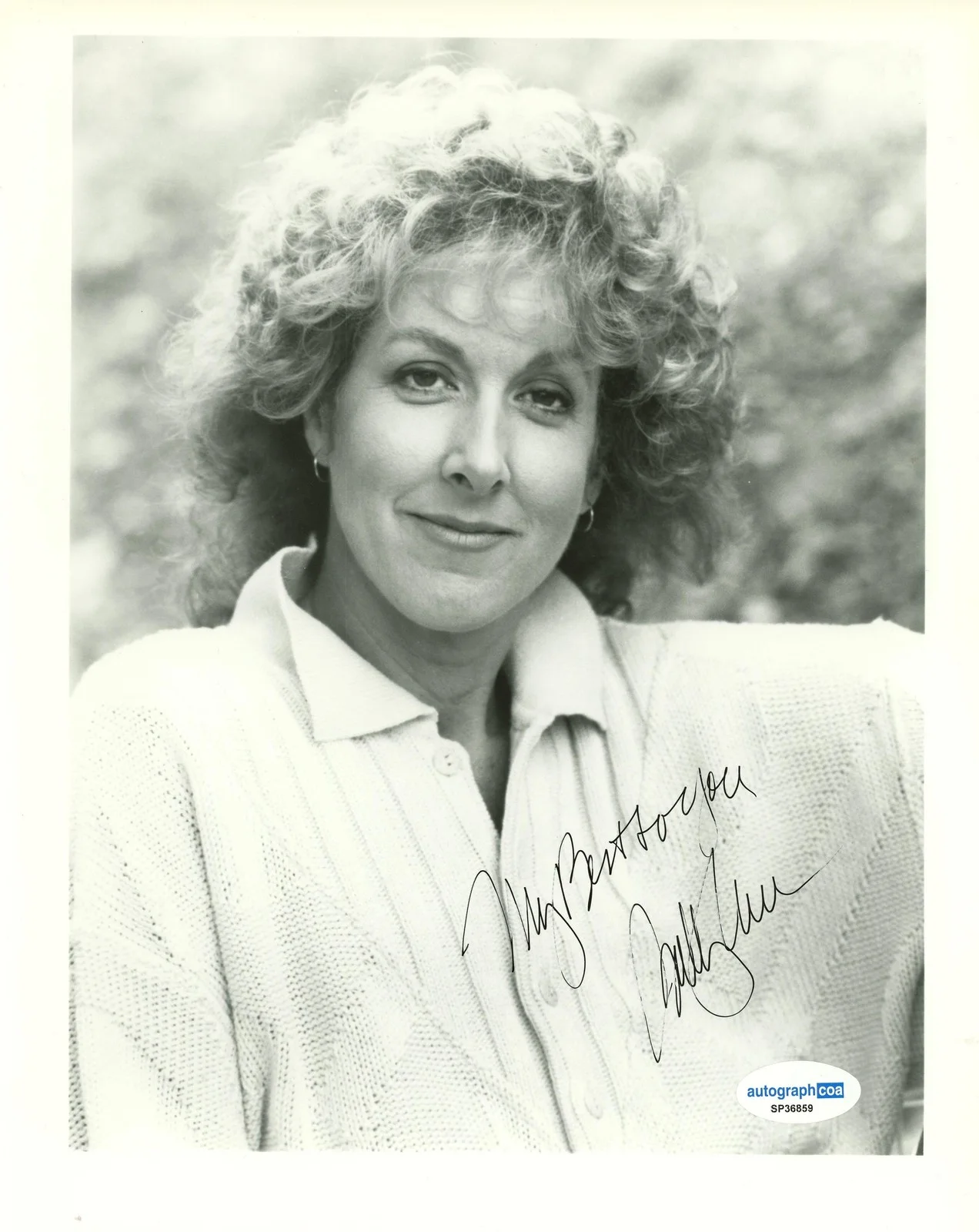Betty Thomas — Betty Thomas "Hill Street Blues" AUTOGRAPH Signed Autographed 8x10 Photo ACOA, изображение 2