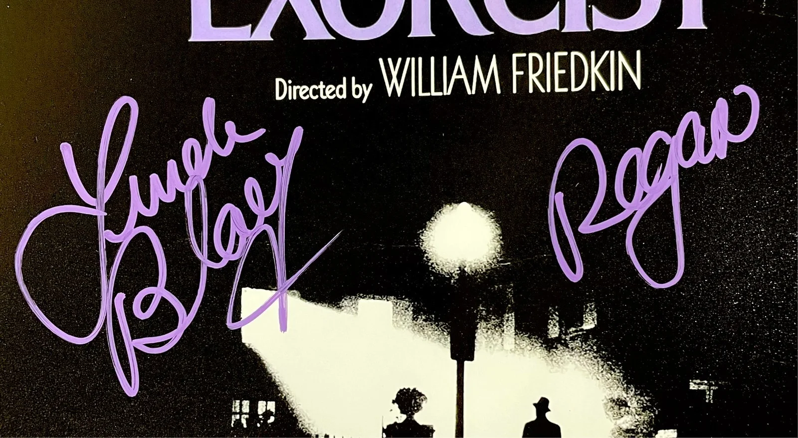 Linda Blair — Linda Blair Signed The Exorcist 11x17 Movie Poster Authentic Autograph JSA COA, изображение 2