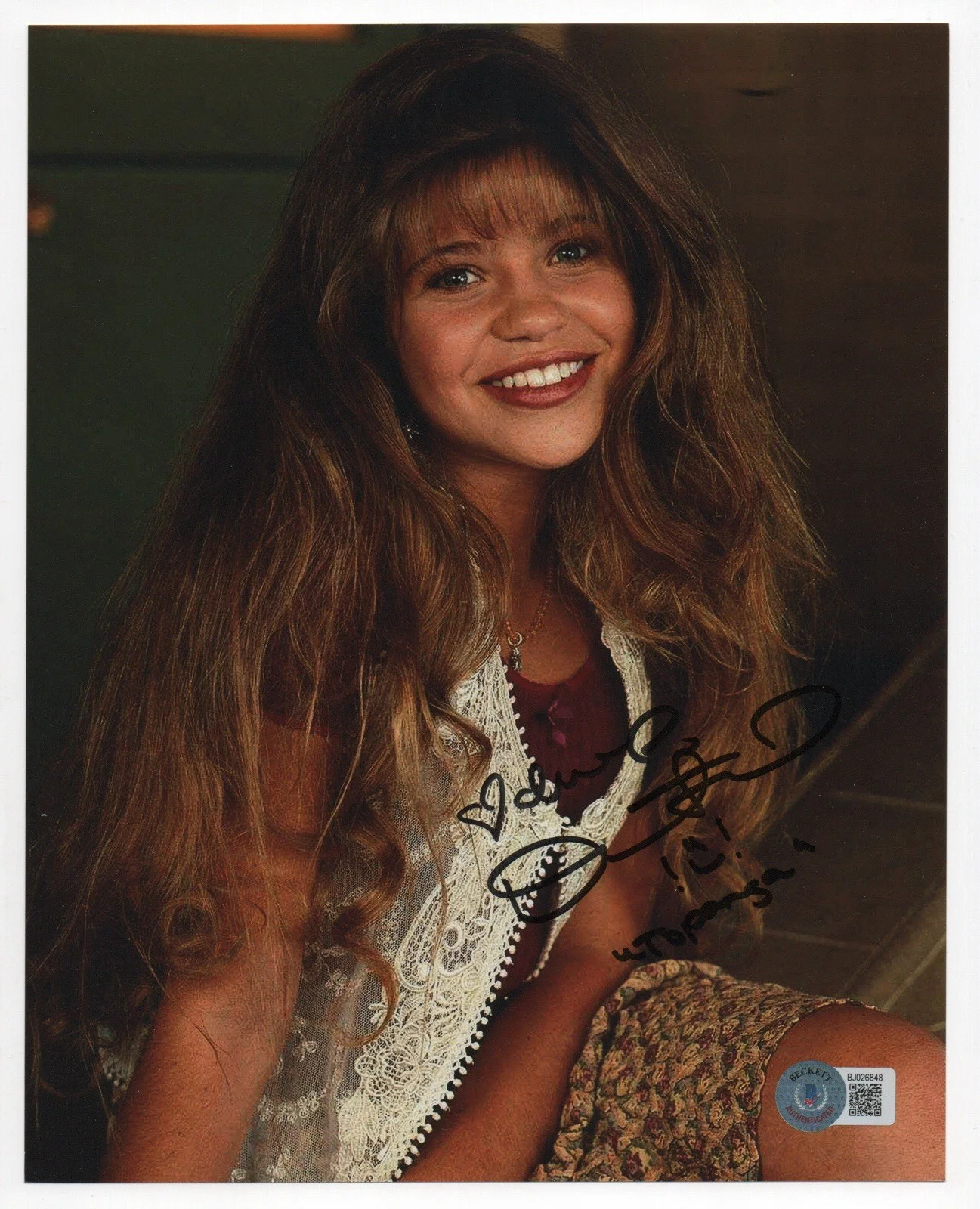 Danielle Fishel — Danielle Fishel autographed signed 8x10 photo Beckett BAS COA Topanga Sexy Hot