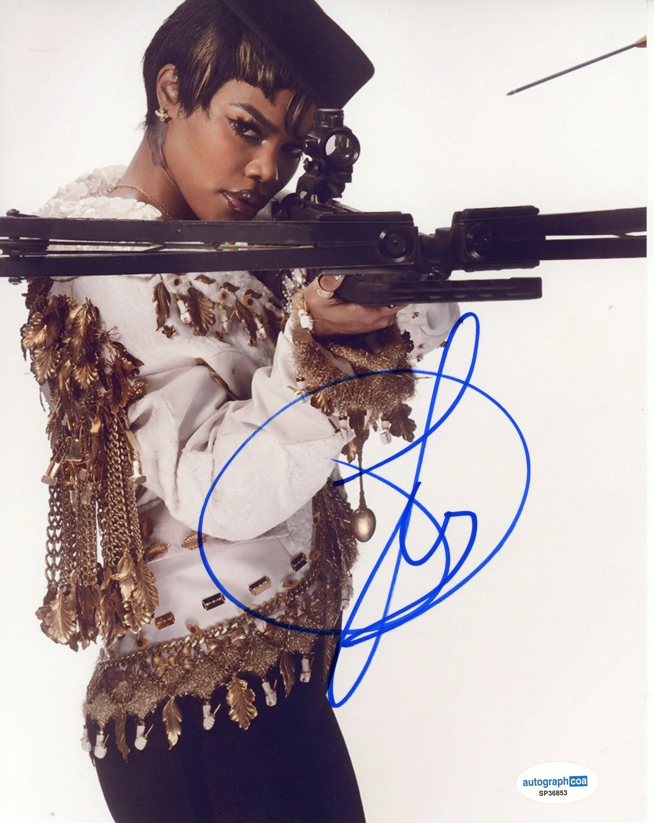 Teyana Taylor — Teyana Taylor "One Battle After Another" AUTOGRAPH Signed 8x10 Photo B ACOA, image 2