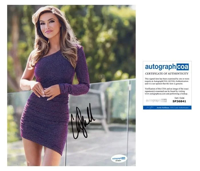 Chrishell Stause — Chrishell Stause "Selling Sunset" AUTOGRAPH Signed Autographed 8x10 Photo C ACOA