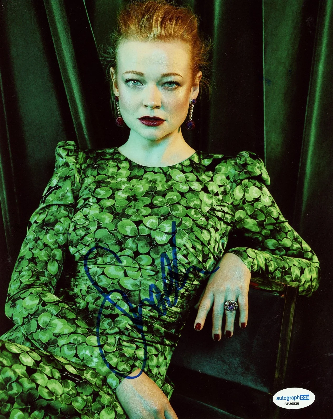 Sarah Snook — Sarah Snook "Succession" AUTOGRAPH Signed Autographed 8x10 Photo ACOA, image 2