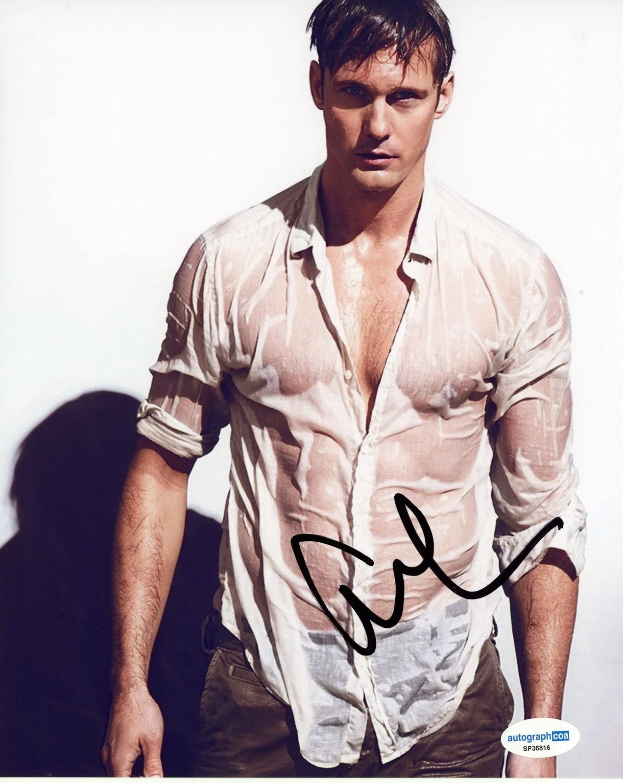 Alexander Skarsgård — Alexander Skarsgard "True Blood" AUTOGRAPH Signed Autographed 8x10 Photo ACOA, image 2