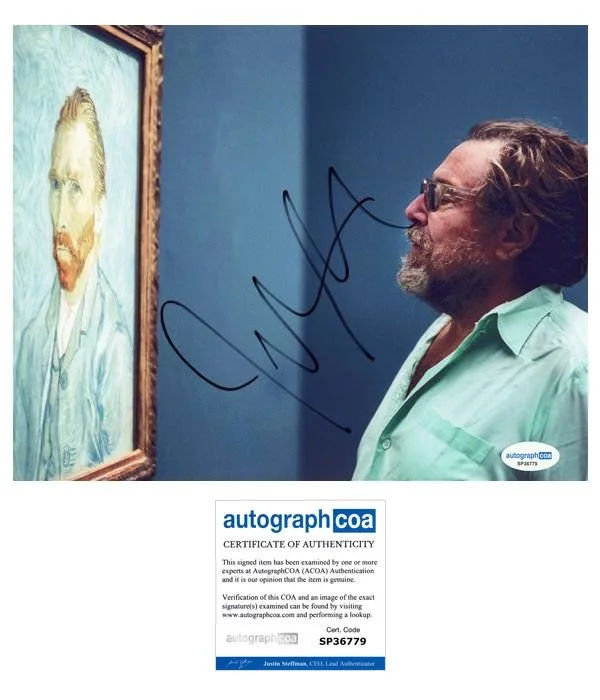 Julian Schnabel — Julian Schnabel "At Eternity's Gate" Director AUTOGRAPH Signed 8x10 Photo ACOA