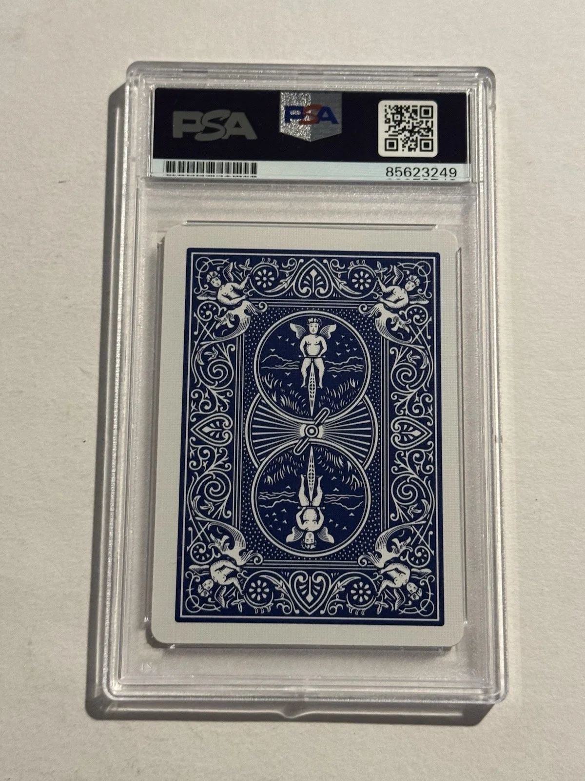 Penn, Teller — PENN AND TELLER SIGNED AUTO VEGAS MAGICIANS PLAYING CARD JILLETTE RARE PSA/DNA, image 2
