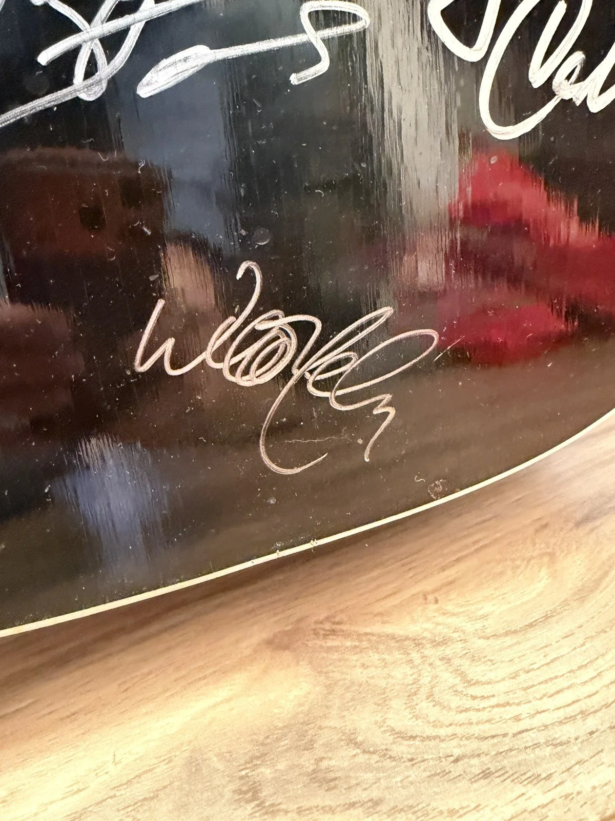 The Highwaymen Fully Signed Acoustic Guitar: Cash, Nelson, Jennings, Kristoffers, изображение 5