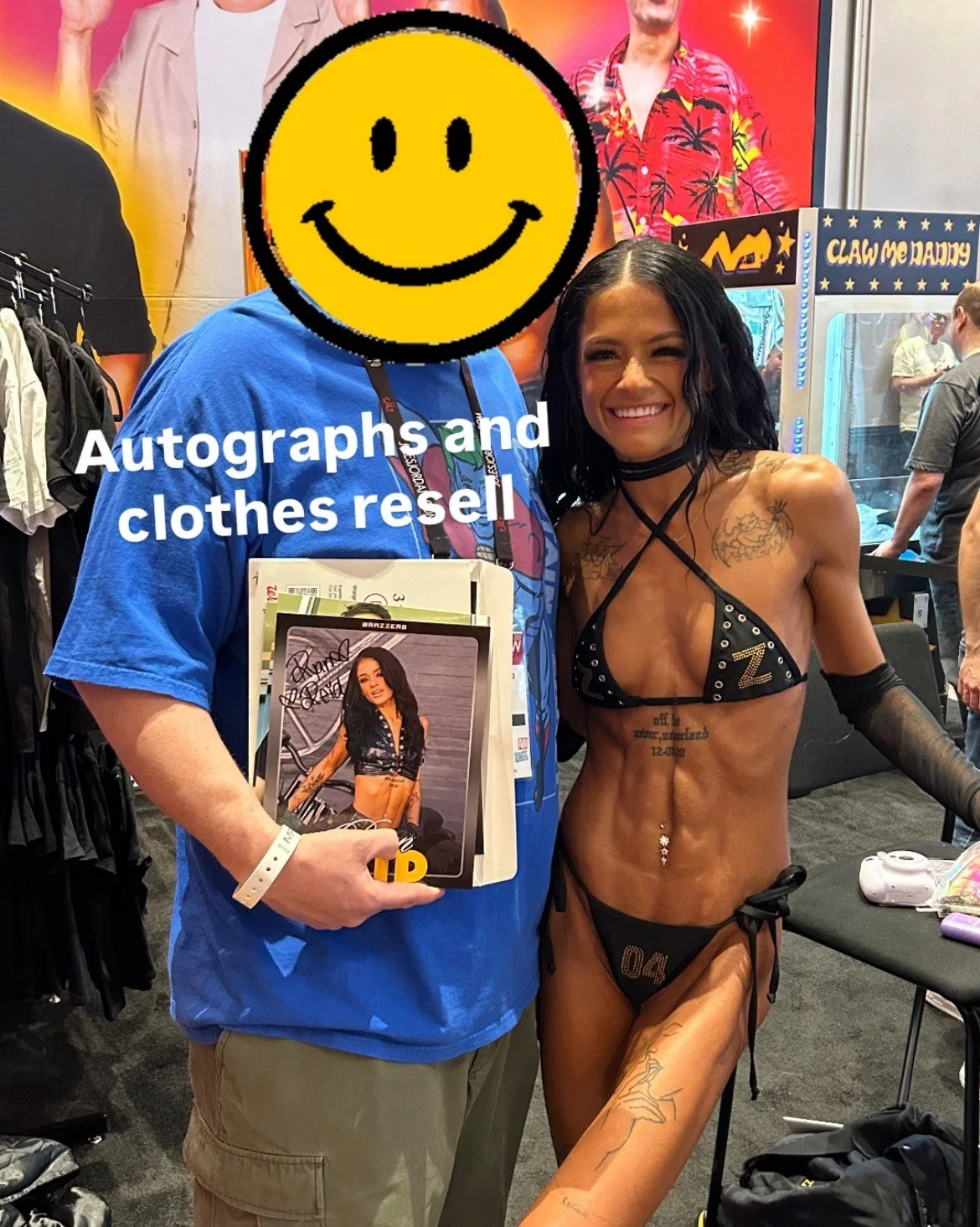 Ryan Reid 2026 Signed 8x10 Brazzers Promo Photo Autograph AVN Proof Pic, изображение 4