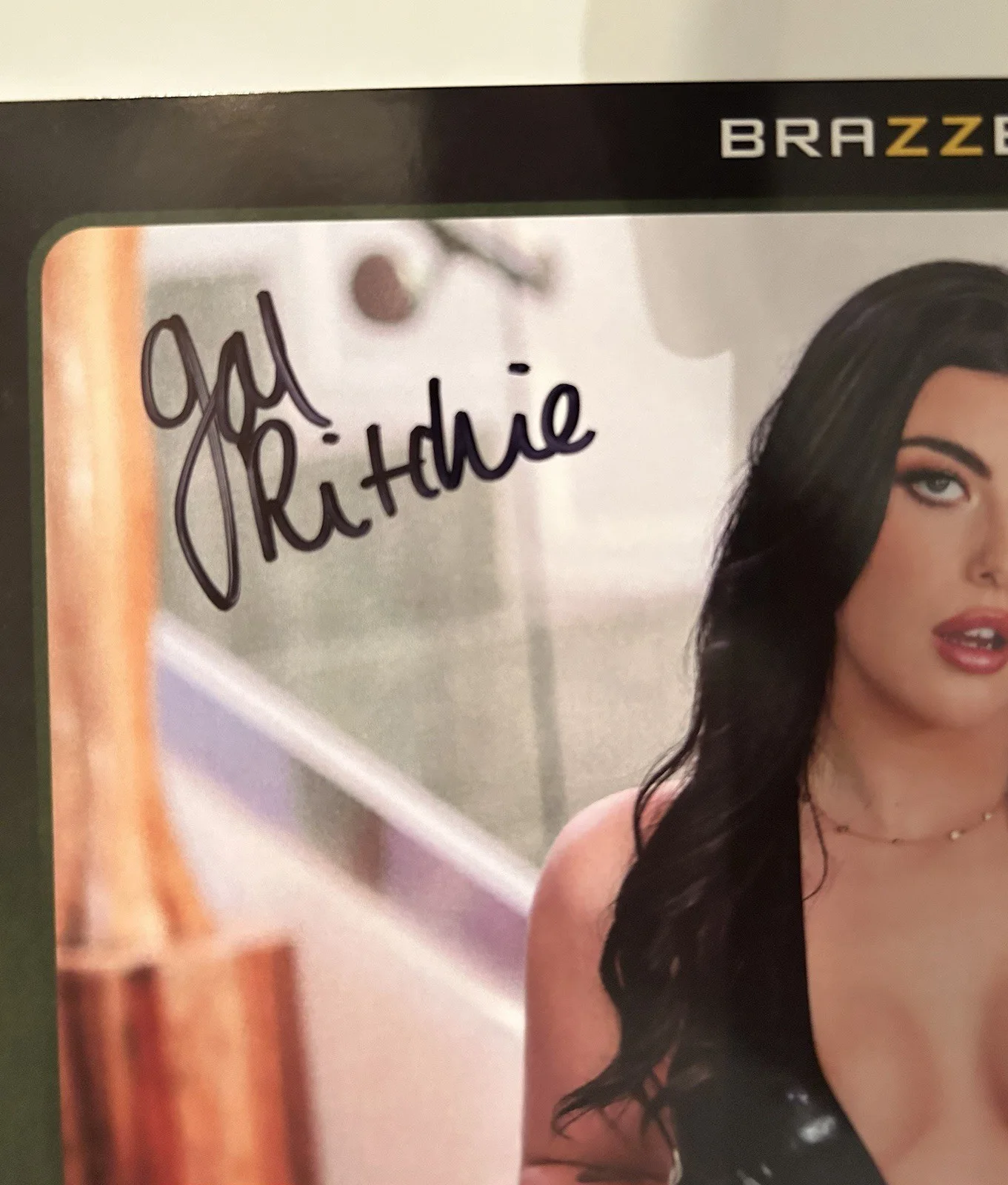 Gal Ritchie Adult Star 2026 Signed 8x10 Brazzers Promo Photo Autograph AVN, изображение 3