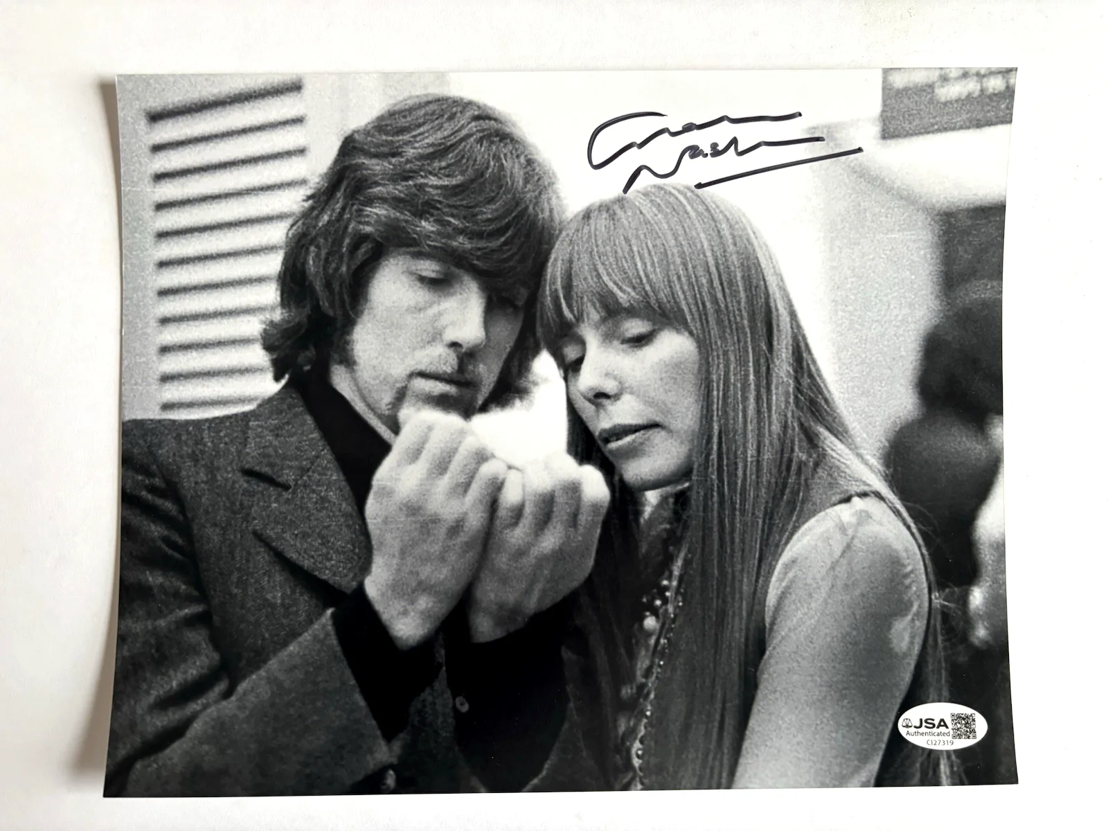 GRAHAM NASH Signed 8x10 Photo JSA COA Joni Mitchell CROSBY STILLS NASH YOUNG, image 2