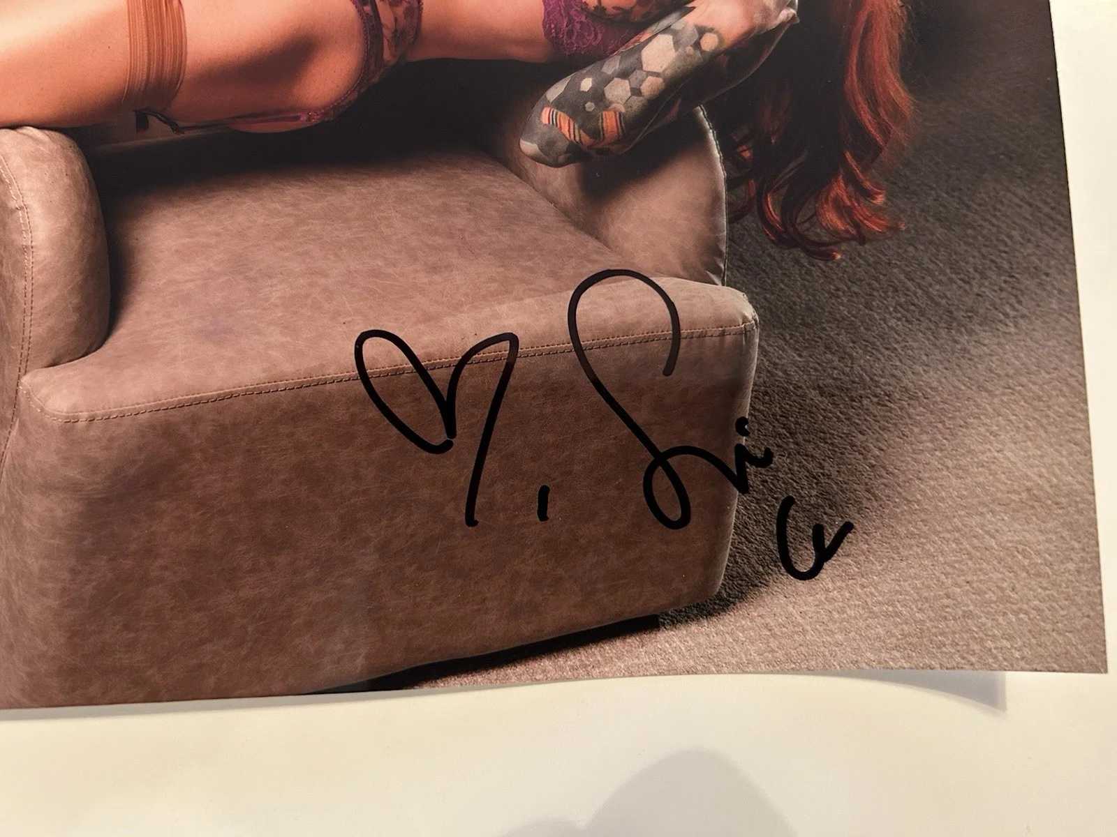 Sophia Locke — Adult Star Sophia Locke Signed 8x10 Photo AVN, изображение 4