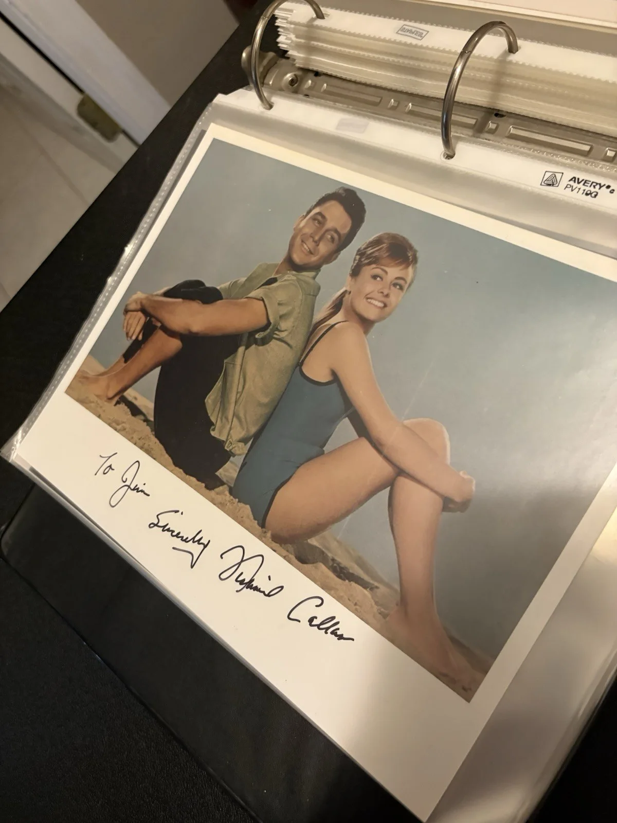Michael Callan Signed 8x10 Color Photo - Gidget Goes Hawaiian Promo, изображение 2