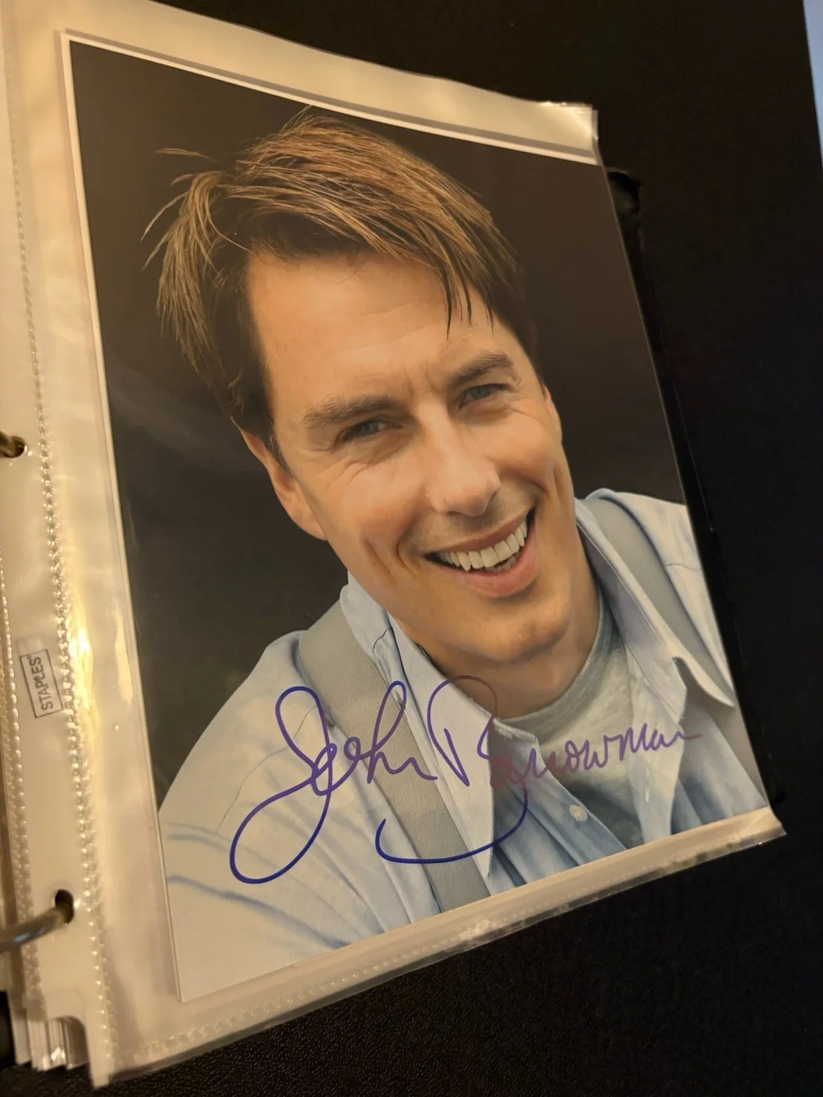 John Barrowman Signed 8x10 Color Photo - Headshot, изображение 3