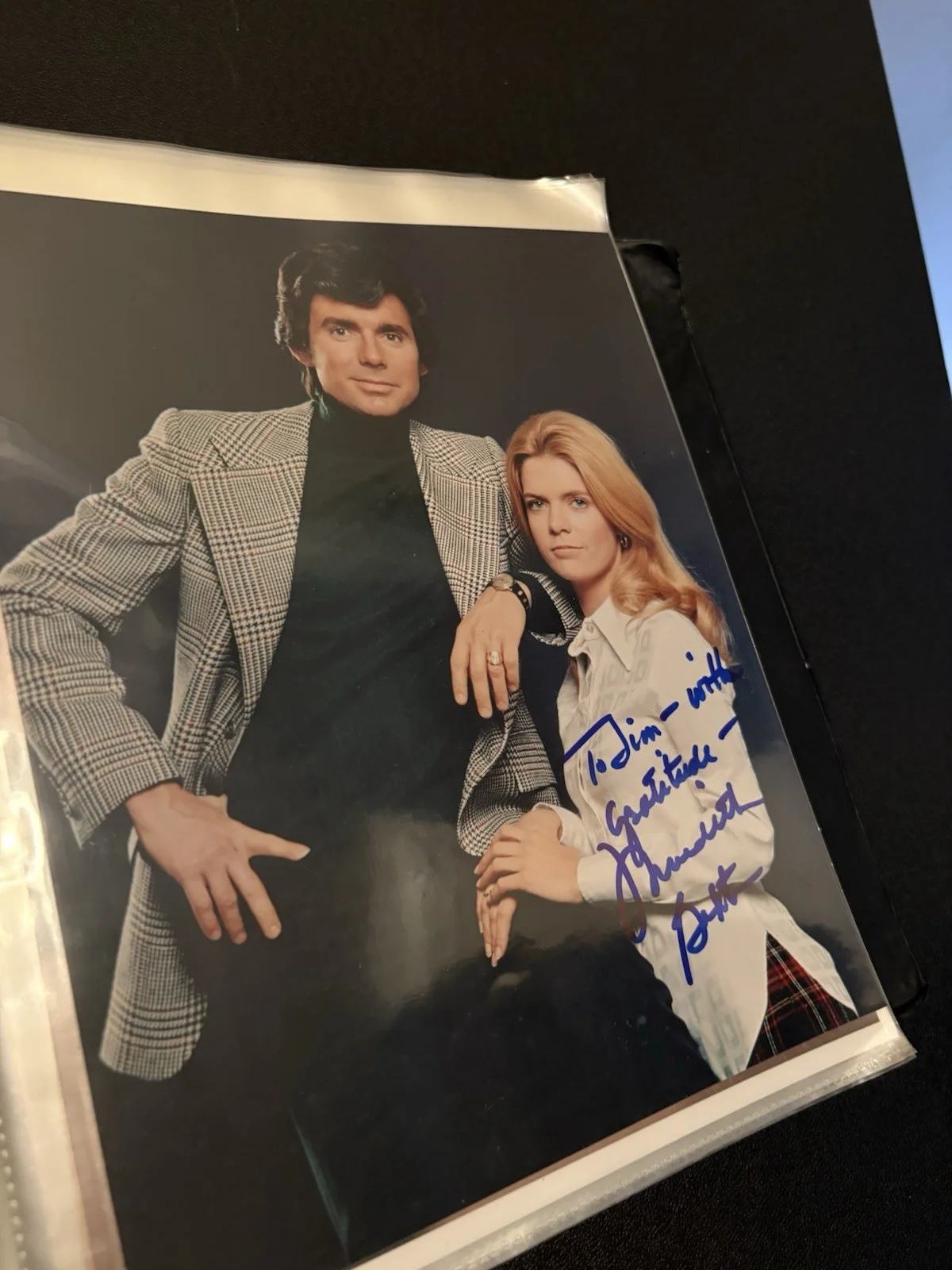 Meredith Baxter Signed 8x10 Color Photo - Gratitude Still, image 2