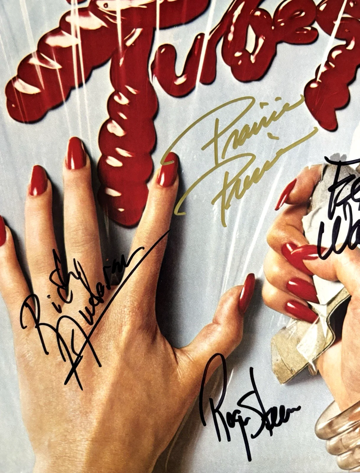 THE TUBES Signed FIRST Vinyl LP RECORD JSA COA Fee Waybill STEEN Anderson PRINCE, image 3