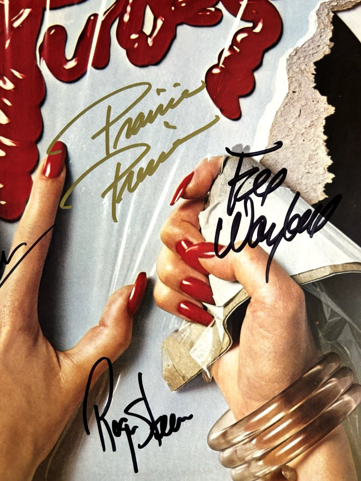 THE TUBES Signed FIRST Vinyl LP RECORD JSA COA Fee Waybill STEEN Anderson PRINCE, image 4