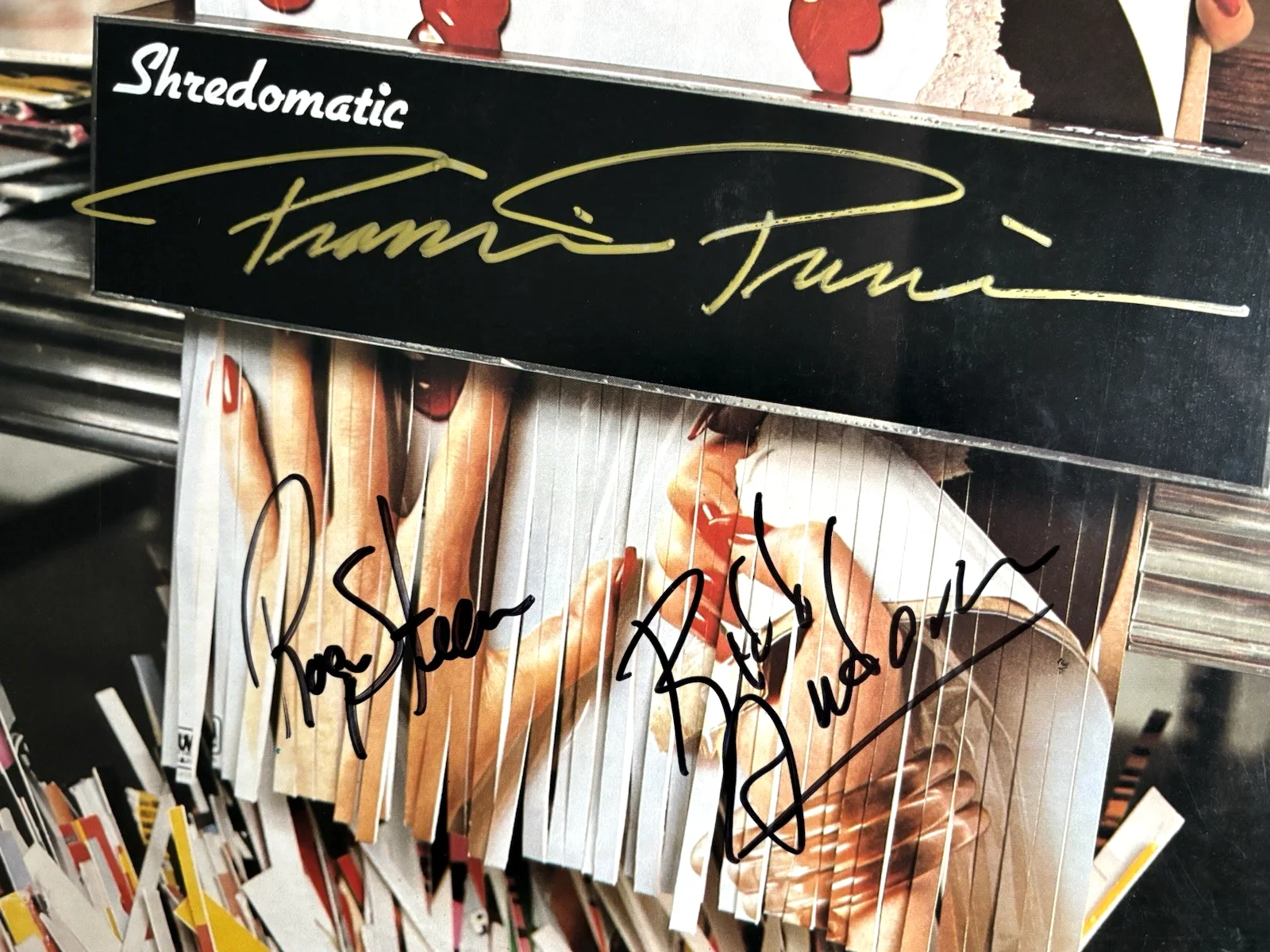 THE TUBES Signed TRASH Vinyl LP RECORD JSA COA Fee Waybill STEEN Anderson PRINCE, изображение 4