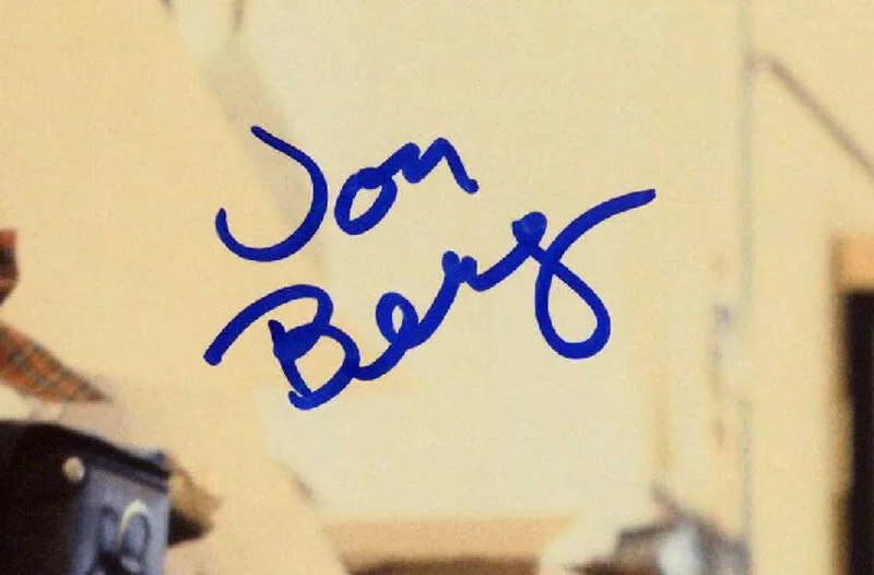 JON BERG JOE JOHNSTON SIGNED 11x14 PHOTO ILM LEGENDS ICONS STAR WARS BECKETT BAS, изображение 2
