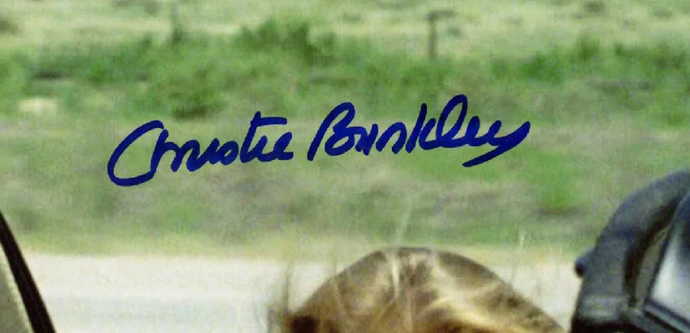 CHRISTIE BRINKLEY SIGNED AUTOGRAPHED 11x14 PHOTO VACATION RARE BECKETT BAS, изображение 2