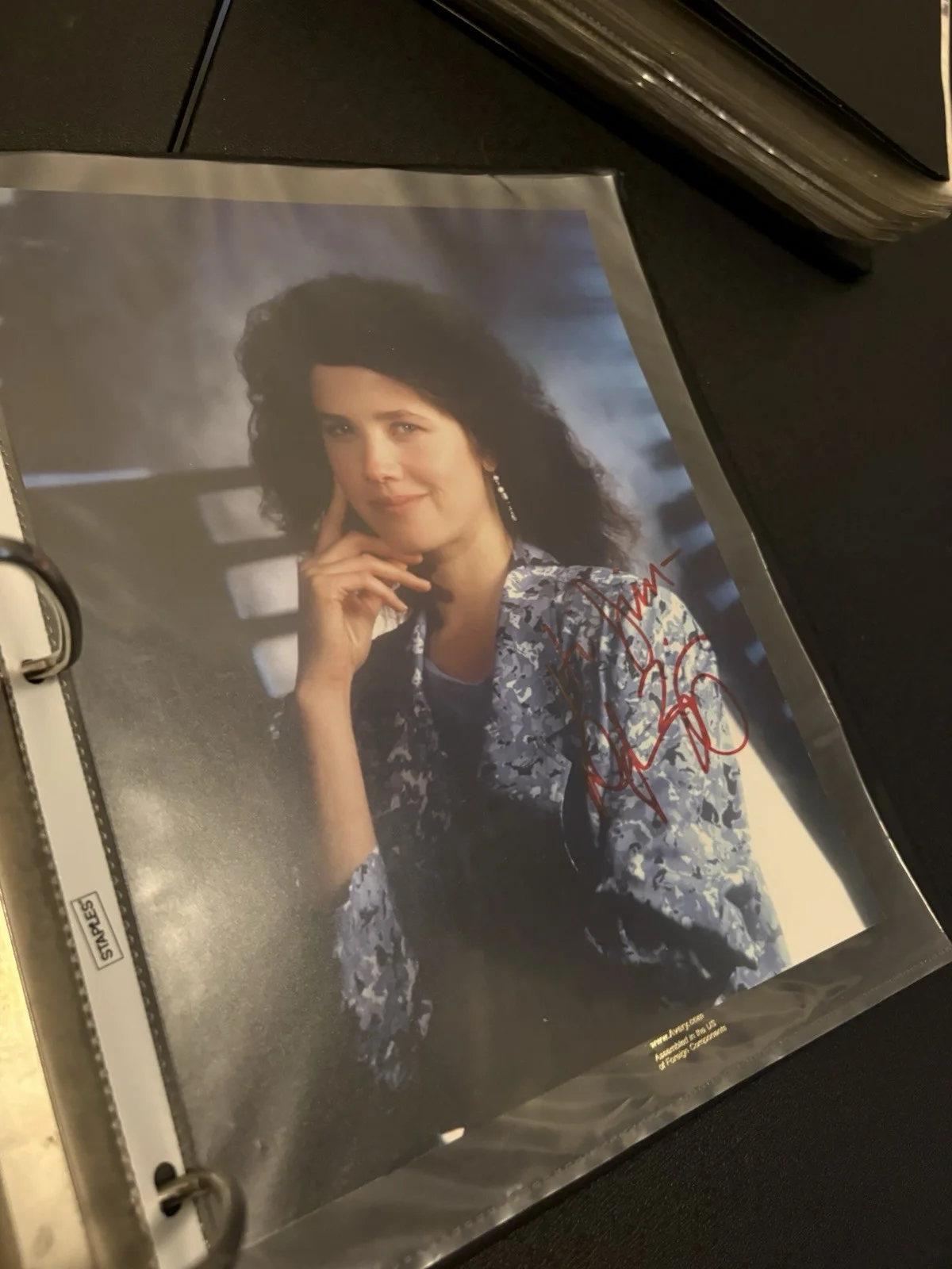 Kim Zimmer Signed 8x10 Color Photo - Authentic Autograph, image 2
