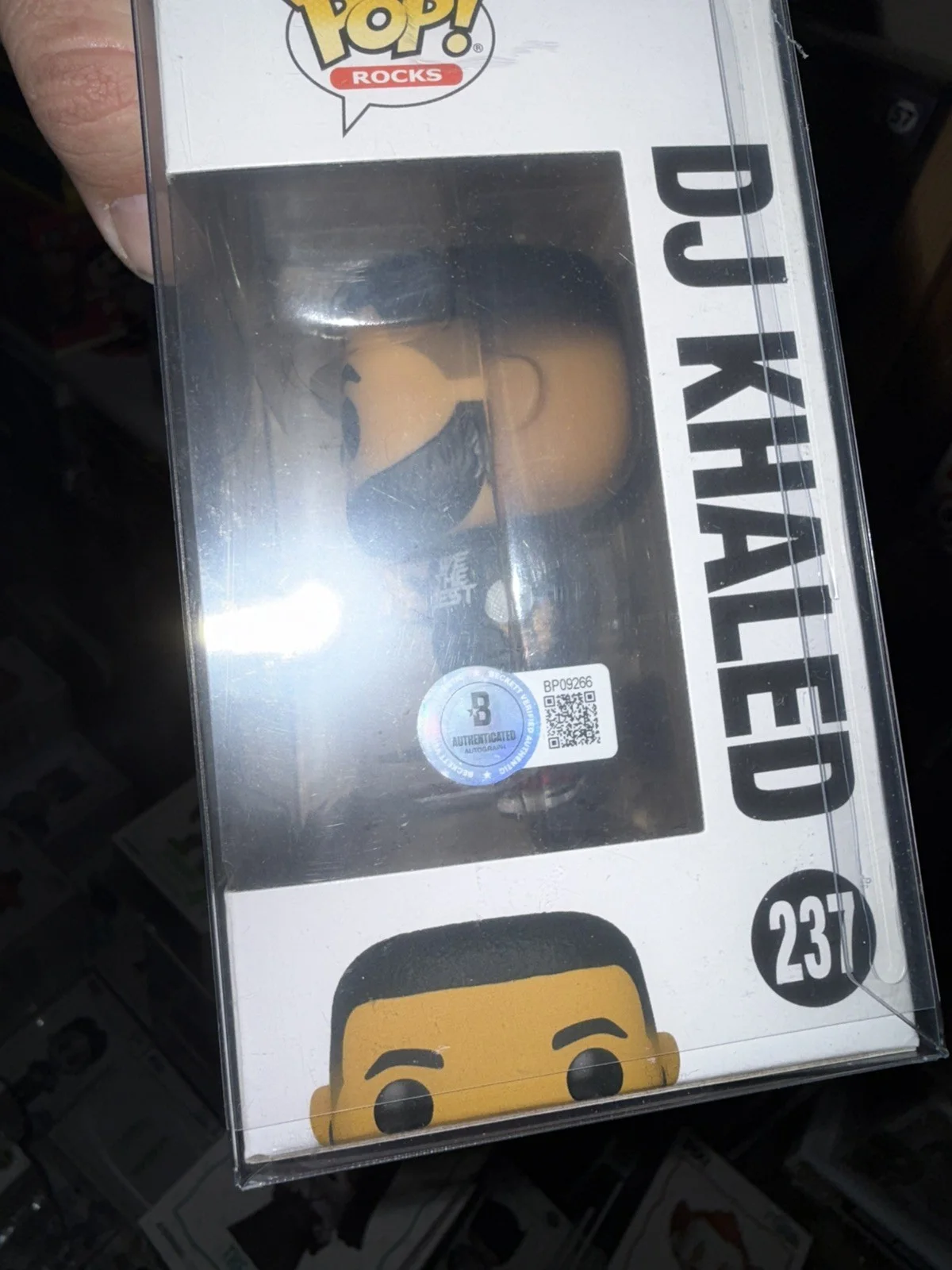 DJ Khaled Signed Funko Rocks 237 Authentic Autograph BAS COA, image 2