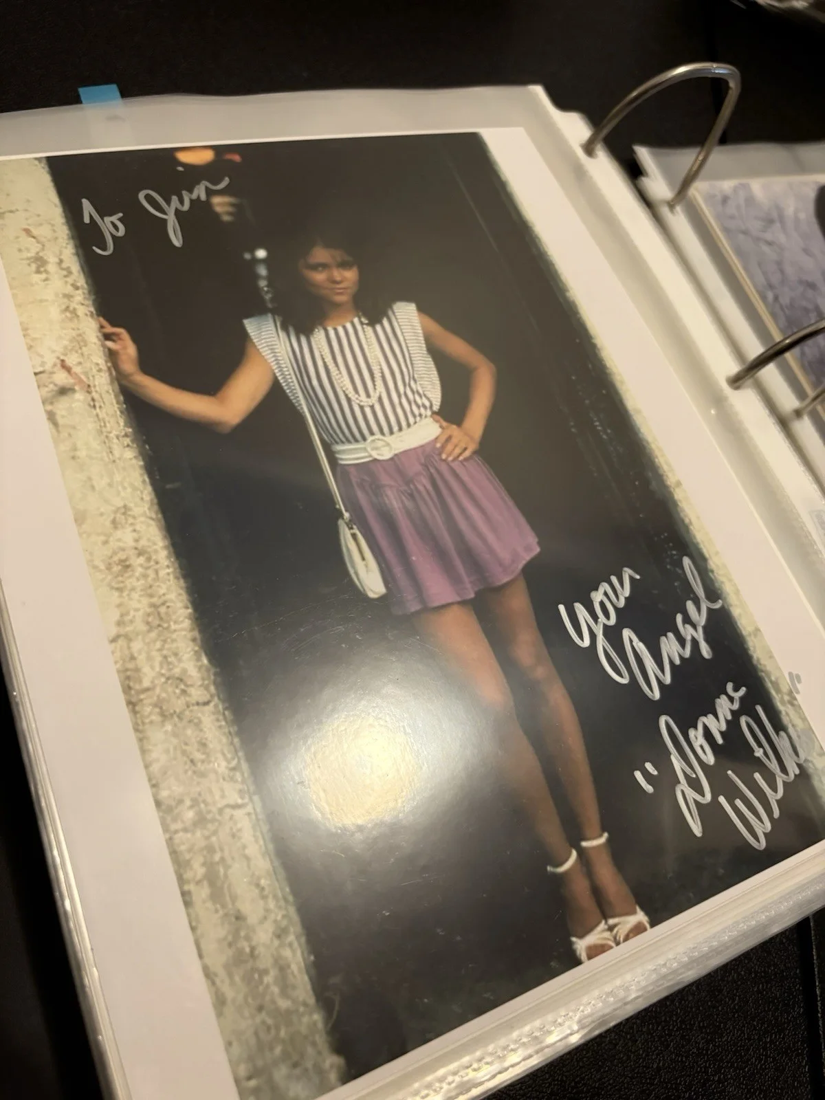 Donna Wilkes Signed 8x10 Color Photo - Angel Street Persona, изображение 2