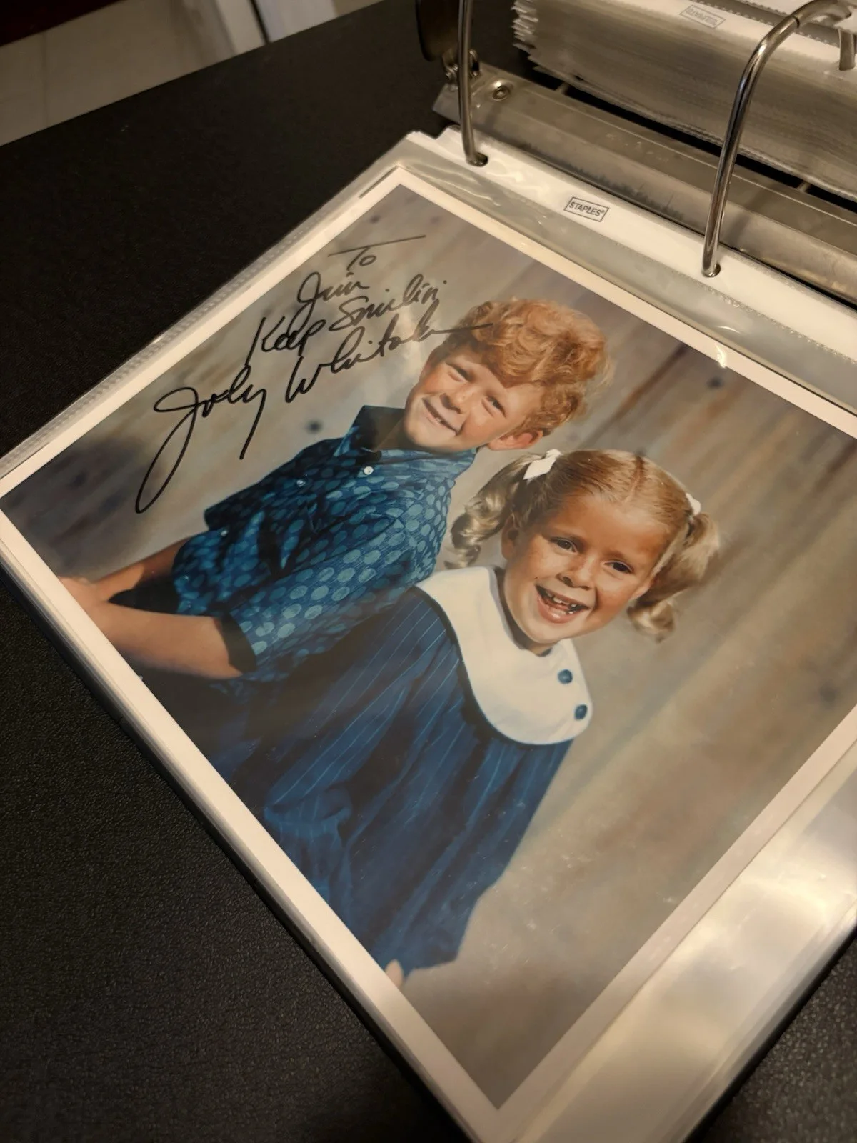 Jody Whitaker Signed 8x10 Color Photo - Family Affair, image 2