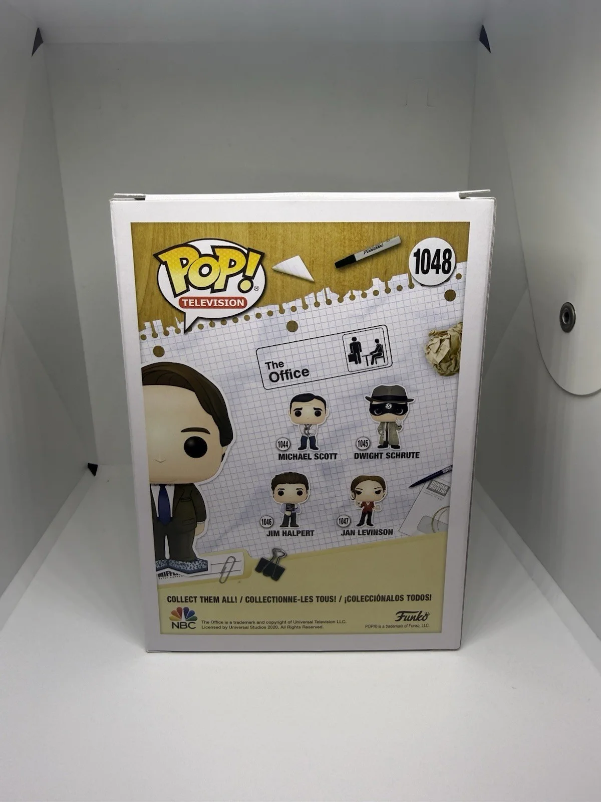 Brian Baumgartner Autograph Signed Kevin Malone The Office Funko Pop, image 3