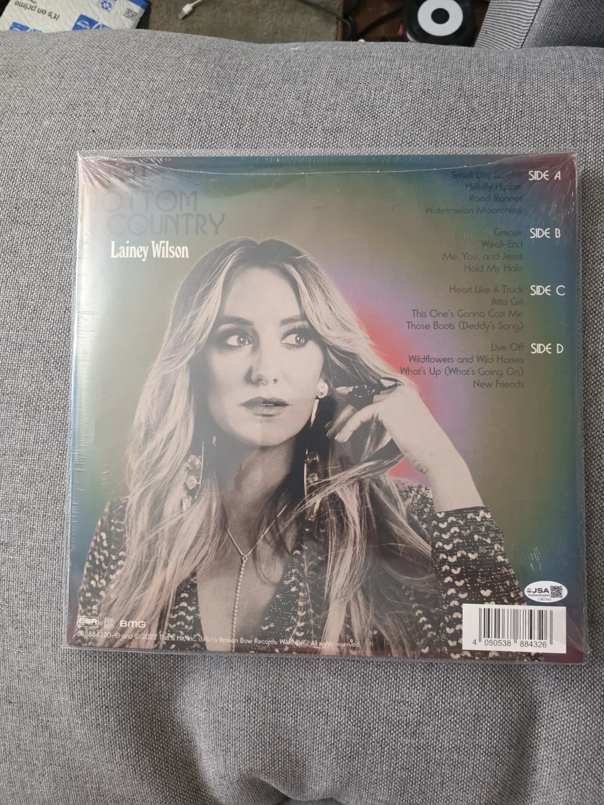 Lainey Wilson Autographed Bell Bottom Country Vinyl (Jsa), изображение 2