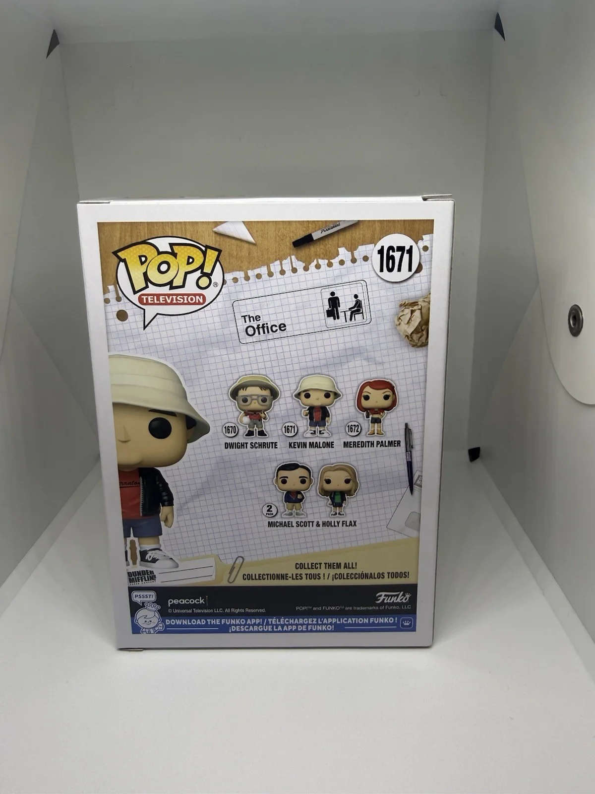 Brian Baumgartner Autograph Signed Kevin Malone The Office Funko Pop, image 3