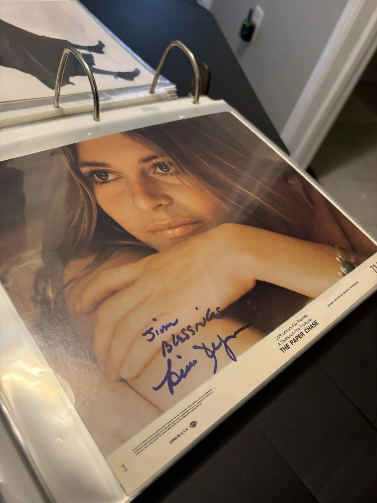 Lindsay Wagner Signed 8x10 Color Photo - The Paper Chase, изображение 2