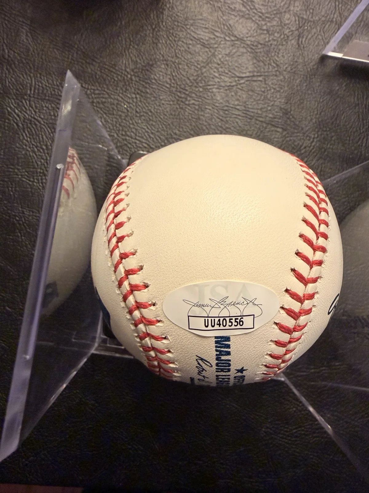 Tom Berenger — Tom Berenger Autographed Baseball Major League Movie JSA COA Jake Taylor Indians, изображение 2