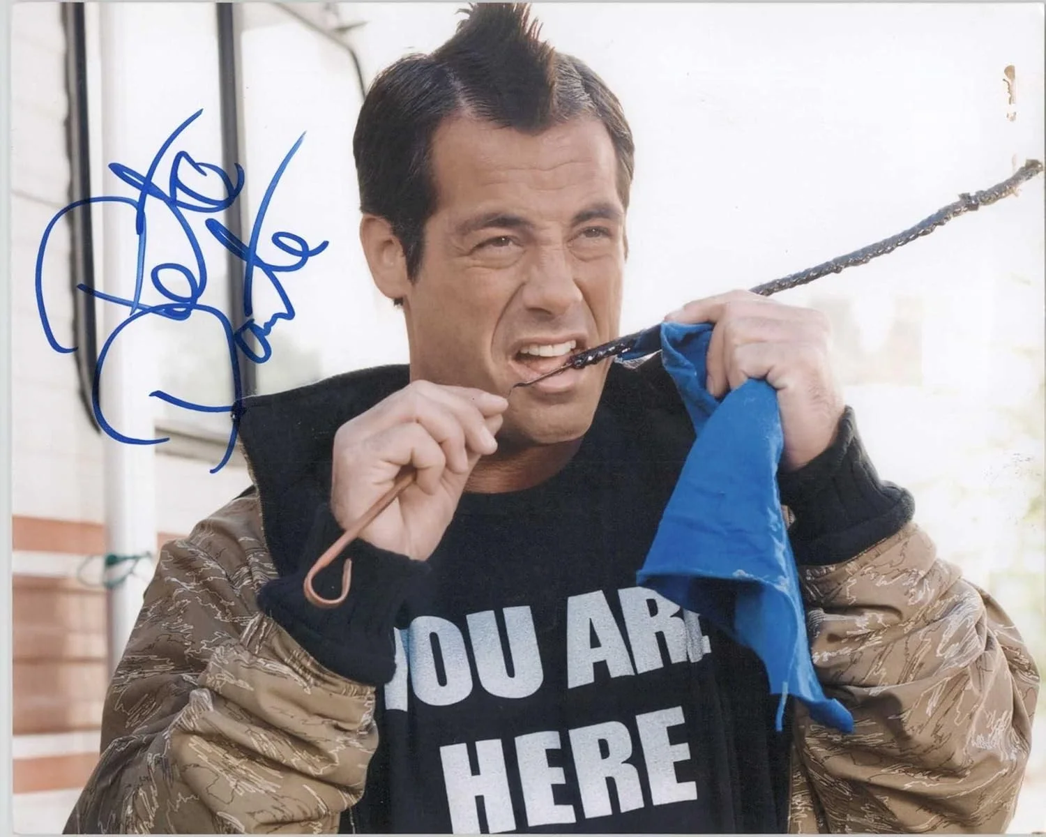 Peter Dante — Peter Dante Signed Autographed Color Glossy 8x10 Photo