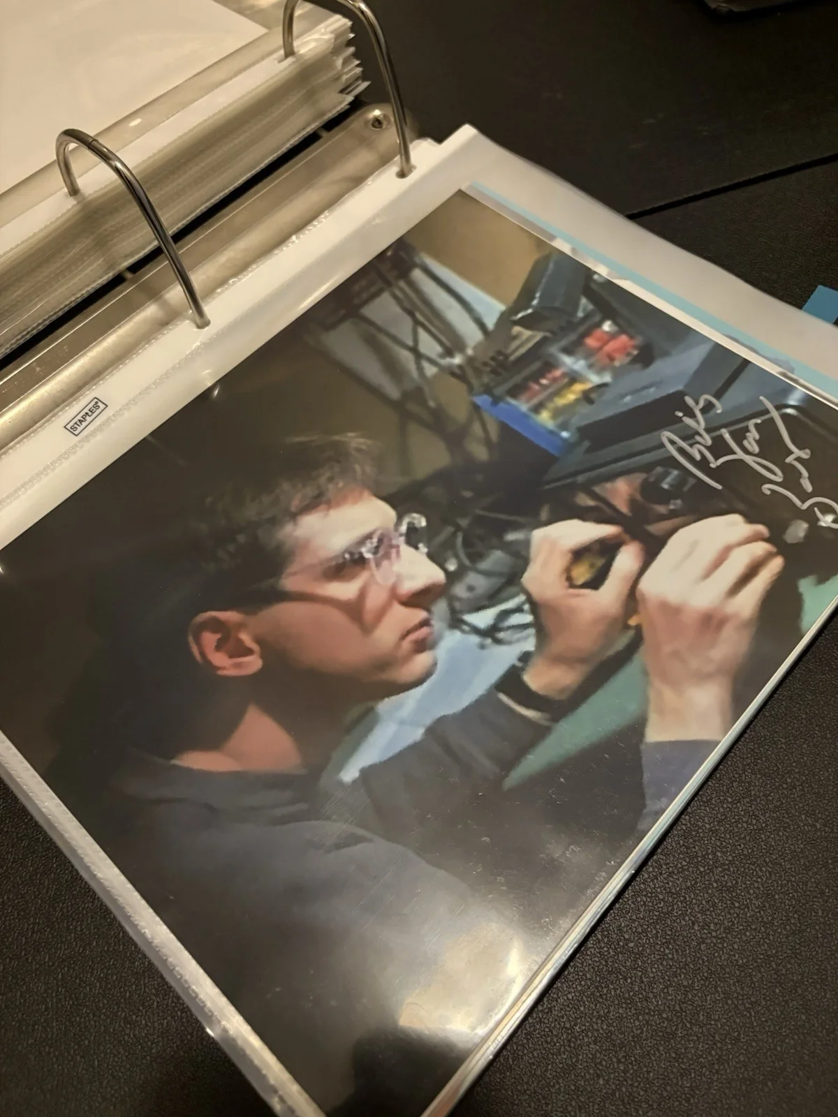 Ben Van Ostade Signed 8x10 Color Photo - Silver Autograph, image 2
