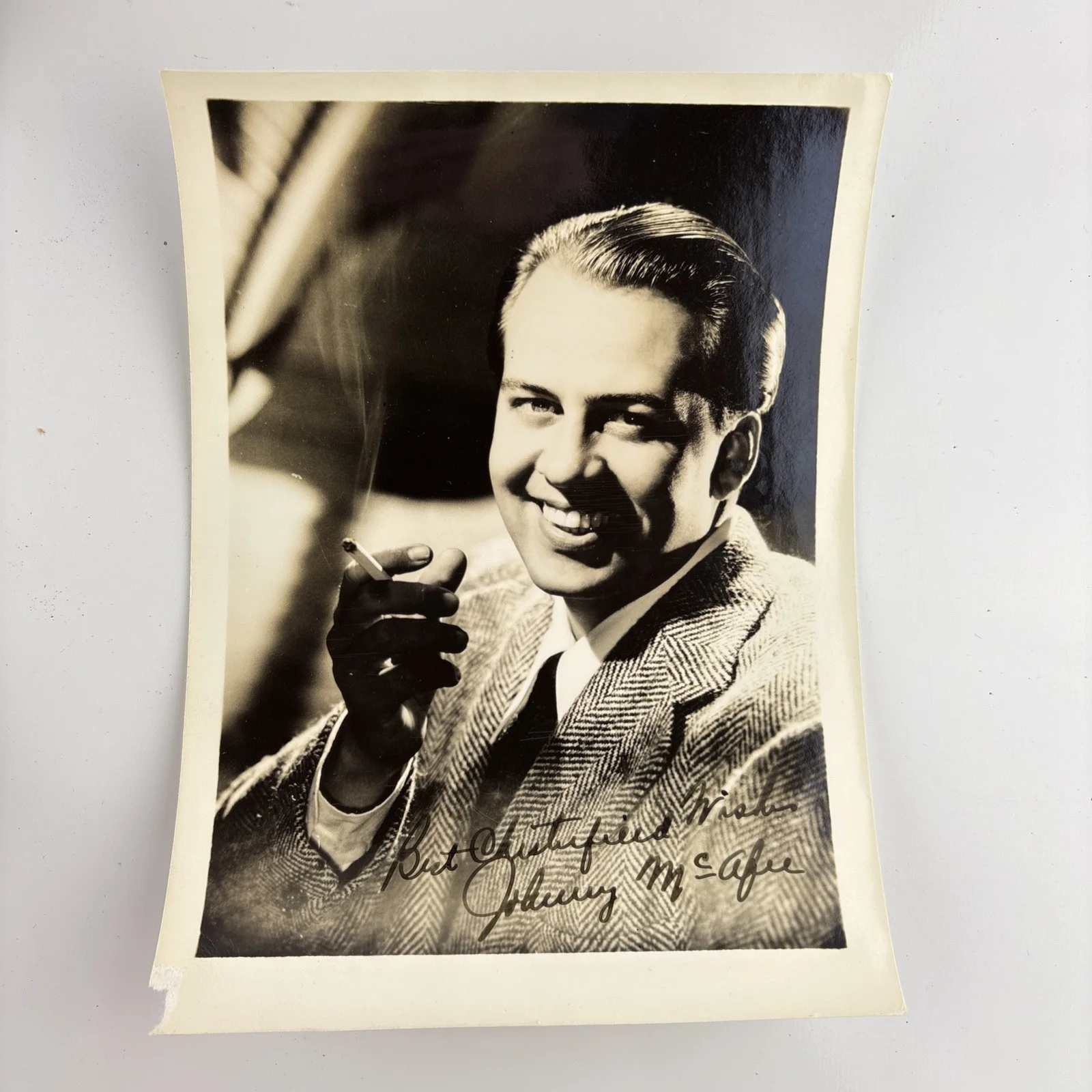 Harry James — Vtg Harry James Chesterfield collection (3) Signed Autographs 5x7 Big Band, image 3