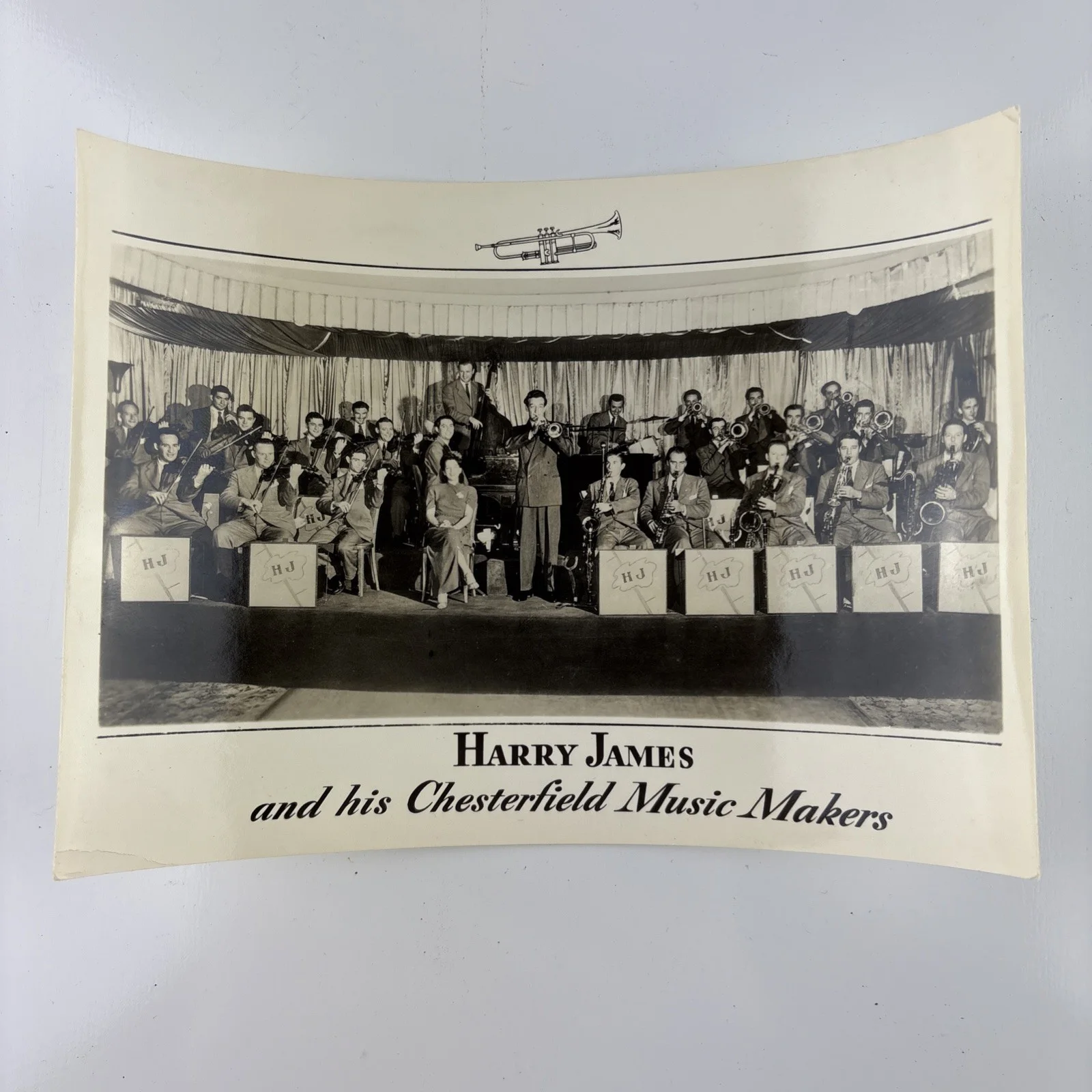 Harry James — Vtg Harry James Chesterfield collection (3) Signed Autographs 5x7 Big Band, image 4