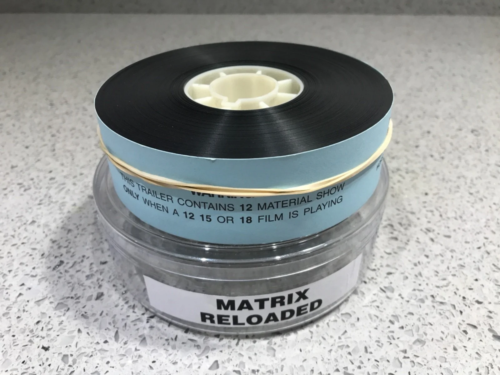35mm Movie Trailer Film Cell Cinema Reel - THE MATRIX RELOADED v3 - Keanu Reeves, изображение 2