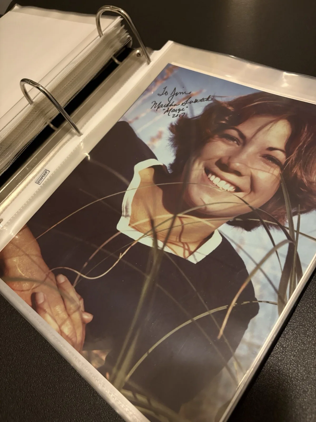 Martha Swatek Signed 8x10 Color Photo - Jaws 2 Marge Inscribed To Jim, изображение 3