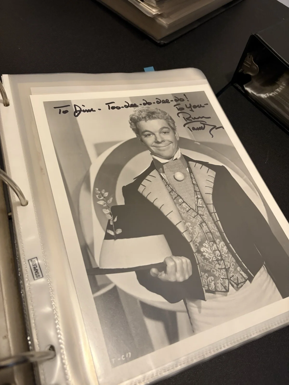 Russ Tamblyn Signed 8x10 B&W Portrait - Tom Thumb Inscribed To Jim, image 2