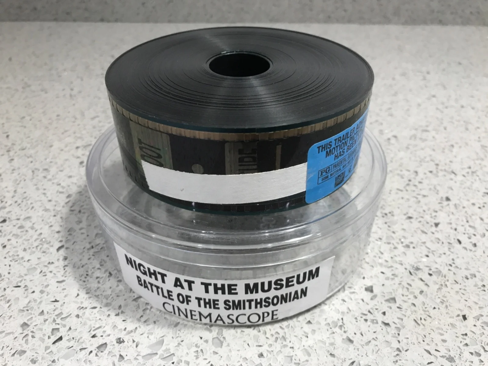 35mm Movie Trailer Cinema Reel NIGHT AT THE MUSEUM : BATTLE OF THE SMITHSONIAN, изображение 2